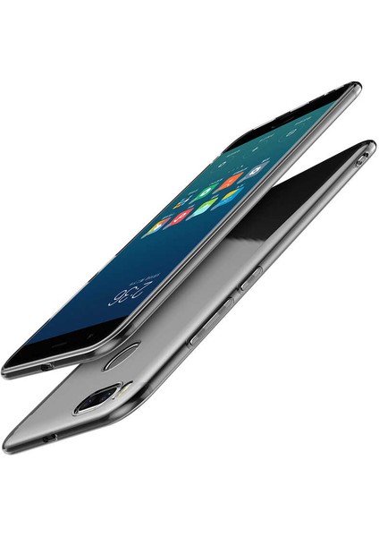 - Xiaomi Mi 6 Uyumlu Kılıf Esnek Soft Slim Fit Süper Silikon Kapak