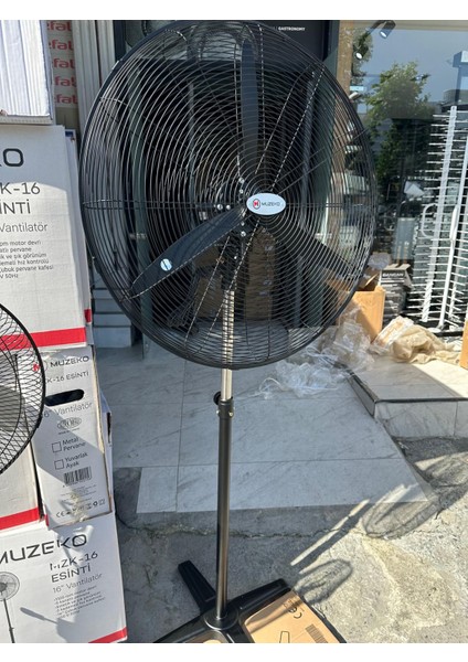 MZK-750 30 İnç Endüstriyel Sanayi Tipi Mega Ayaklı Vantilatör fırsatları