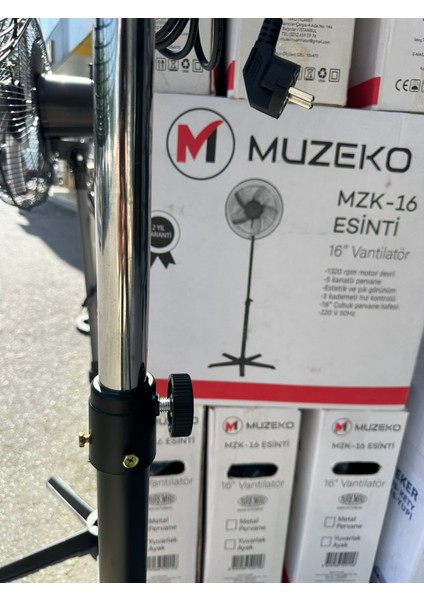 MZK-750 30 İnç Endüstriyel Sanayi Tipi Mega Ayaklı Vantilatör indirimleri