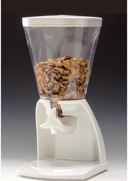 ZCP-694 Polikarbon Cornflakes Aleti, 5.5 L, 25x21 cm, Beyaz