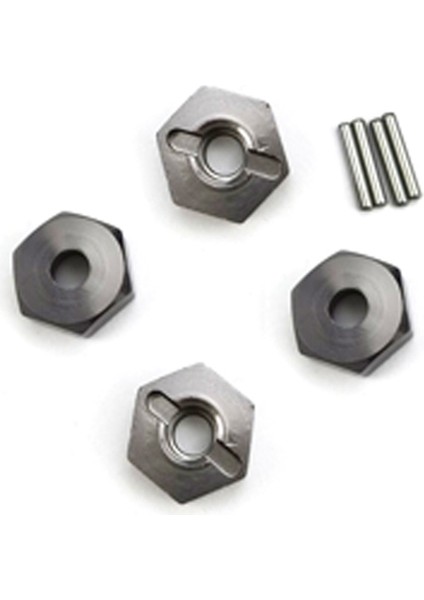 12MM Birleştirici Tekerlek Hub Hex Adaptörü MN86K MN86KS MN86 MN86S Mn G500 1/12 Rc Araba Yükseltme Parçaları Aksesuarları, Titanyum (Yurt Dışından)
