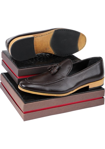 Tusa Hakiki Deri Erkek Klasik Ayakkabı, Loafer Klasik Ayakkabı fırsatları