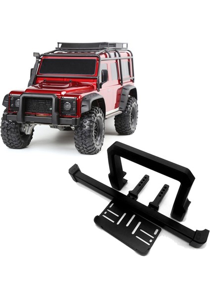 1/10 Rc Paletli Araba X4 Için Metal Ayarlanabilir Ön Tampon (Yurt Dışından)