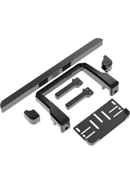 1/10 Rc Paletli Araba X4 Için Metal Ayarlanabilir Ön Tampon (Yurt Dışından)