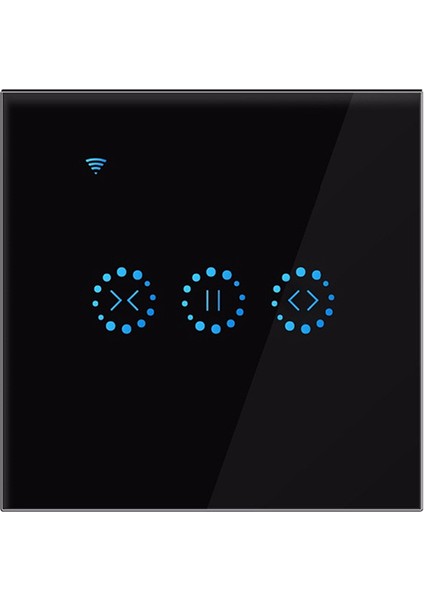 Humble Panjur Için Wifi Akıllı Perde Anahtarı Panjur Elektrik Motorlu Motor Uzaktan Kumanda Ab Tak (Siyah) (Yurt Dışından)