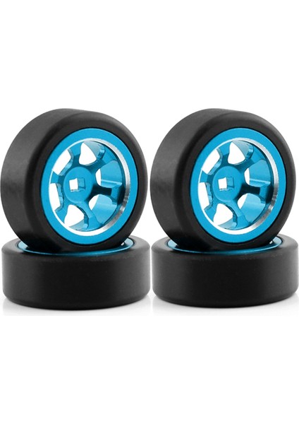 Adet Drift Lastik Lastik Metal Jant 284131 K969 K989 Mini-Z 1/28 Rc Araba Yükseltme Parçaları, 2 (Yurt Dışından)