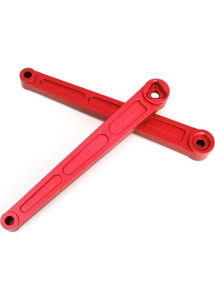 2 Adet Metal Rc Araba Kabuk Destek Çubuğu Lasernut U4 4WD 1/10 Rc Araba Yükseltme Parçaları Aksesuarları, Kırmızı (Yurt Dışından)