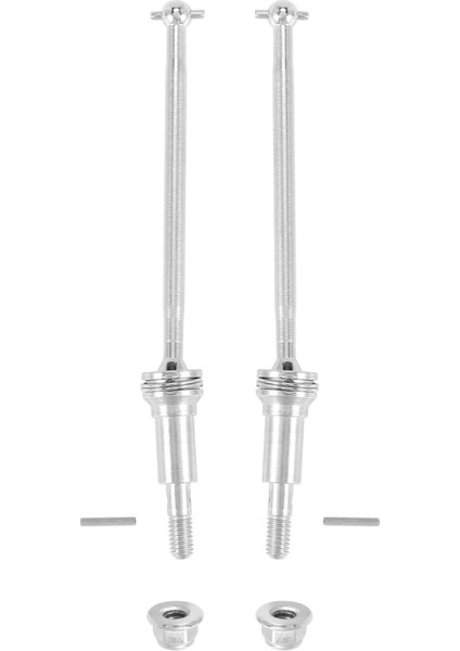 Rc Araba Metal Ön Cvd Tahrik Mili Seti Aksesuar Yedek Parçaları 30-WJ02 9130 Rc Araba Için (Yurt Dışından)