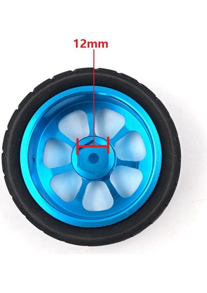 65MM Metal Jant + Yüksek Kavrama Kauçuk Lastikler Lastikler 144001 A959 A959-B 124019 124018 Rc Araba Parçaları, Mor (Yurt Dışından)