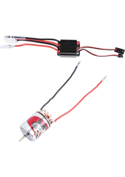 540 Fırçalı Motor 40T ve 320A Esc Fırçalı Motor Hız Kontrol Cihazı, 1/10 Rc Off-Road Yarış Araba Kamyonu Için 2A Bec ile (Yurt Dışından) modelleri