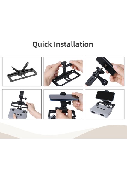 Sunnylıfe Uzaktan Kumanda Cep Telefon Tutucu Tam Ekran Akıllı Telefon Tutucu ile Djı Mavic Mini Se/hava 2 S/hava 2/mini2,b (Yurt Dışından) modelleri