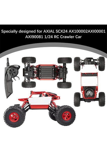 Axıal SCX24 1/24 Rc Paletli Araba Için Br Tekerlek Ağırlıkları Hex Adaptörü (Yurt Dışından) fırsatları