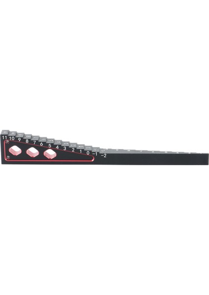 Rc Model Araba 2 In 1 Metal Sürüş Yüksekliği Düşüş Ölçer Ayarlayıcı Cetvel Ölçme Aracı Için 1/8 1/10 1/12 Rc Araba, B (Yurt Dışından)