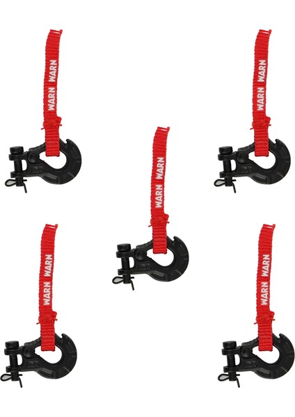 5x Rc Metal Römork Kancası Vinç Kancası Vinç Çekme Etiketi Dekorasyon Için 1/10 Rc Paletli Araba Eksenel SCX10 Trx4 (Yurt Dışından)