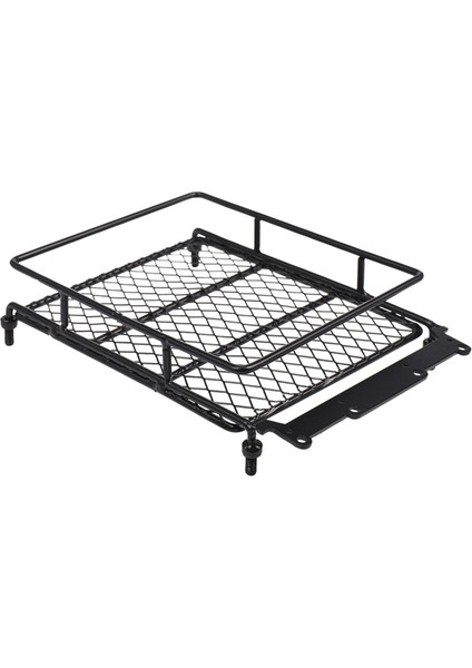 LED Işıklar Bar ile 1/10 Rc Araba Metal Portbagaj Bagaj Taşıyıcı (Yurt Dışından)