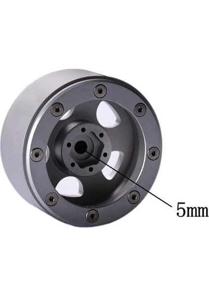 4 Adet Rc Paletli 1:10 Alaşım Jant 1.9 Inç Beadlock Klasik Metal Jant 1/10 -4 Eksenel SCX10 CC01 D90 D110 (Yurt Dışından)
