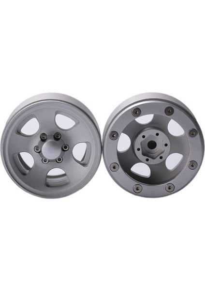4 Adet Rc Paletli 1:10 Alaşım Jant 1.9 Inç Beadlock Klasik Metal Jant 1/10 -4 Eksenel SCX10 CC01 D90 D110 (Yurt Dışından)