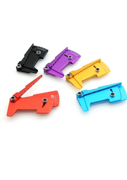 1 Adet Metal Kamber Ölçer ve Sürüş Yükseklik Ölçer Aracı/cetvel Yüksekliği Ayarlamak ve Jant Kamber Rc Model Araba, Mor (Yurt Dışından)