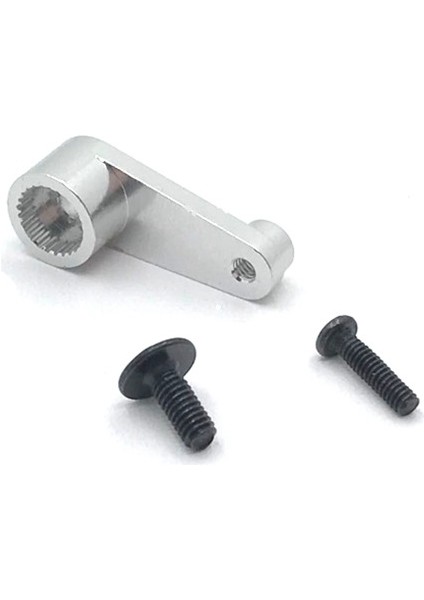 Metal 144001-1263 25 T Servo Kol Boynuz Yükseltme Parçaları 144001 1/14 Rc Araba Yükseltme Yedek Parça, Gümüş (Yurt Dışından)