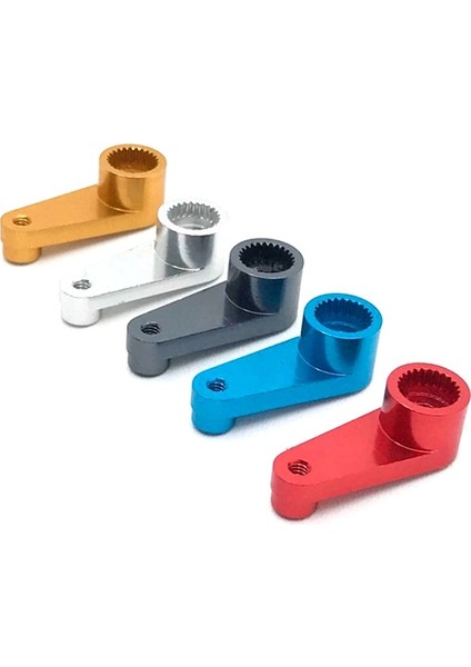 Metal 144001-1263 25 T Servo Kol Boynuz Yükseltme Parçaları 144001 1/14 Rc Araba Yükseltme Yedek Parça, Gümüş (Yurt Dışından)