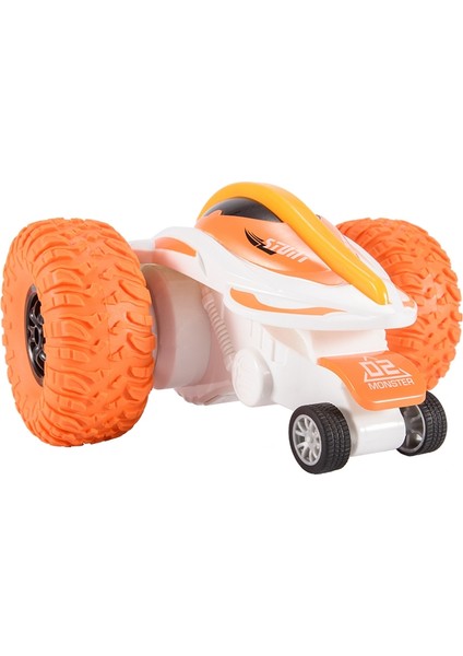 2.4g Rc Dublör Araba Üç Tekerlekli Dönen Dublör Araba Kablosuz Izle Uzaktan Kumanda Haddeleme Araba Modeli Çocuk Elektrikli Oyuncak Hediye-Turuncu (Yurt Dışından) indirimleri