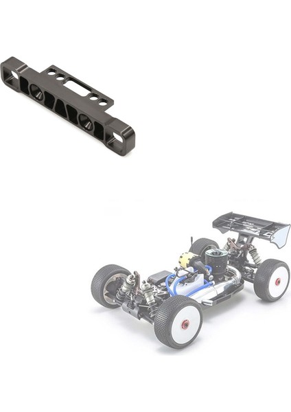 2x Metal Arka Alt Süspansiyon Kolu Montajı (Rr) IF610 MP10 1/8 Rc Araba Yükseltme Parçaları Yedek Aksesuarlar (Yurt Dışından)
