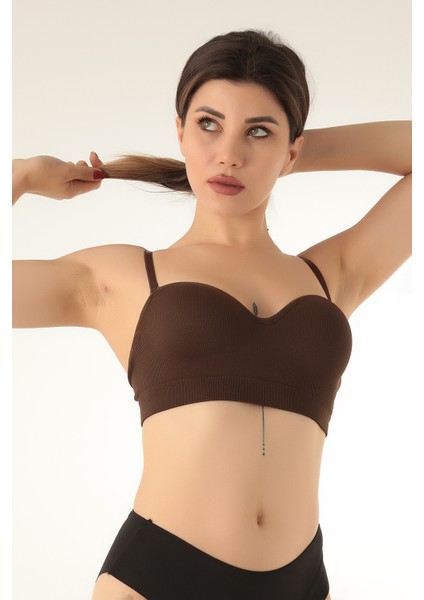 Lotus Dolgusuz Straplez Sütyen]