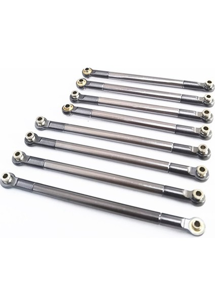 MN86S MN86 MN86KS MN86K Mn G500 Yükseltme Parçaları 40 Adet Metal Çekme Çubuğu Bağlantı Çubuğu Bağlantısı 1/12 Rc Araba Aksesuarları, Titanyum (Yurt Dışından)