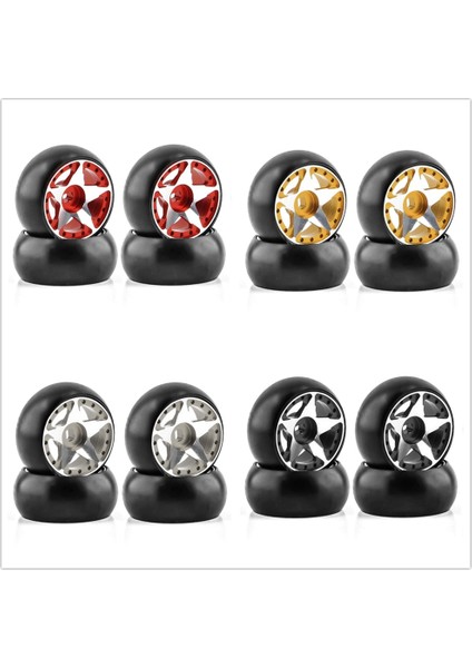 Sert Plastik Drift Lastik Lastik Metal Jant ile 284131 K969 K989 Mini-Z 1/28 Rc Araba Yükseltme Parçaları, 4 (Yurt Dışından)