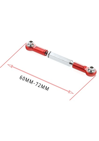 2 Takım Yükseltme Metal Çekme Çubuğu Bağlantı Çubuğu Taban Braketi B1 B14 B24 C14 C24 1/16 Titanyum (Yurt Dışından) fırsatları