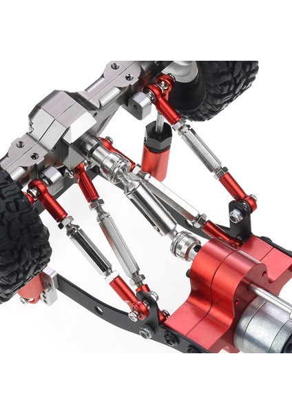 2 Takım Yükseltme Metal Çekme Çubuğu Bağlantı Çubuğu Taban Braketi B1 B14 B24 C14 C24 1/16 Titanyum (Yurt Dışından) indirimleri