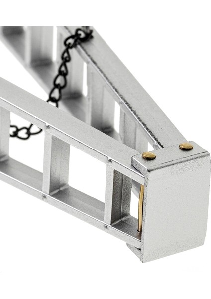 2x 1/10 Ölçekli Aksesuarları Mini Katlanır Merdiven 1:10 Rc Paletli Araba Trx4 Eksenel SCX10 AXI03007, 150MM (Yurt Dışından)
