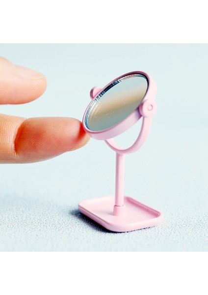 1/6 Boy Aynası Mini Bebek Minyatür Yatak Odası Modeli Mobilya Dekor Aksesuarları, Beyaz (Yurt Dışından) fırsatları