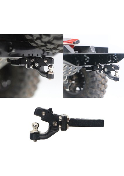 1:10 SCX10 X4 Rc Paletli Araba Için 2x Hitch Kanatçık Kancası (Yurt Dışından)