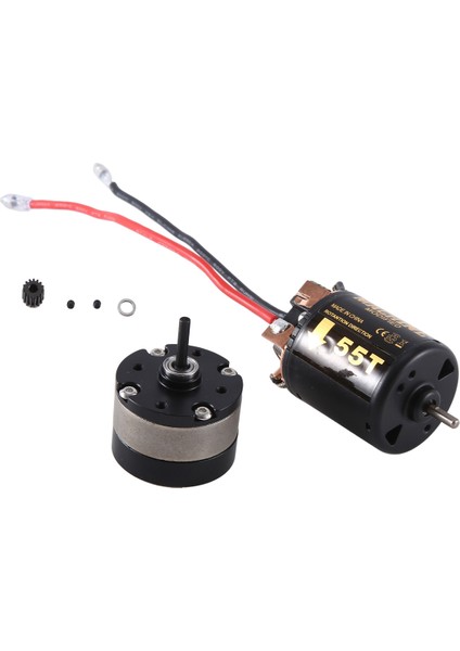 Rcxaz 540 Fırçalı Motor ve 1: 4.2 Oranı Düşürücü Planet Şanzıman 1/10 Rc Paletli Araba Eksenel SCX10 Traxxas Trx4, 55 T (Yurt Dışından) modelleri