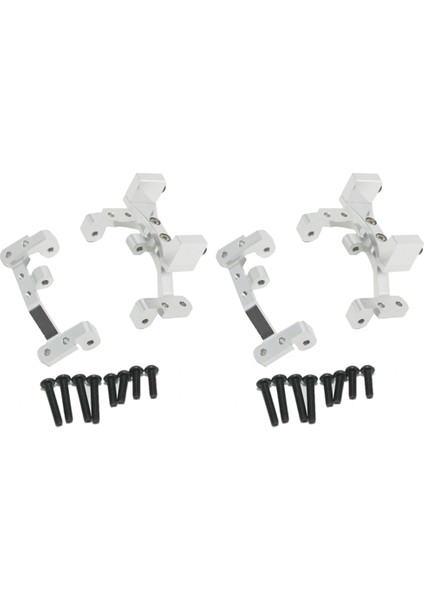 C14 C24 1/16 Rc Araba Için Çekme Çubuğu Tabanı Koltuk Aksı Yukarı Braketi, Gümüş (Yurt Dışından)