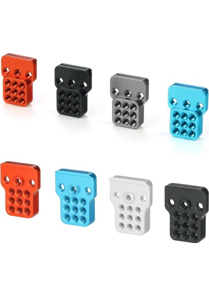 12X Metal Ayarlanabilir Braket Genişletici Koltuk C14 C24 C34 C44 B14 B16 B24 B36 Titanyum (Yurt Dışından)