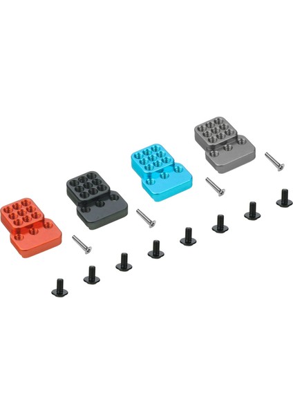 12X Metal Ayarlanabilir Braket Genişletici Koltuk C14 C24 C34 C44 B14 B16 B24 B36 Titanyum (Yurt Dışından)