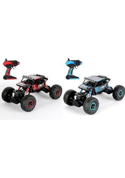Rc Kaya Tırmanışı Araba 4WD Oyuncaklar Radyoda Bir Makine 2.4g Uzaktan Kumandalı Off-Road Arabalar 1:18 Oyuncaklar-Mavi (Yurt Dışından) modelleri