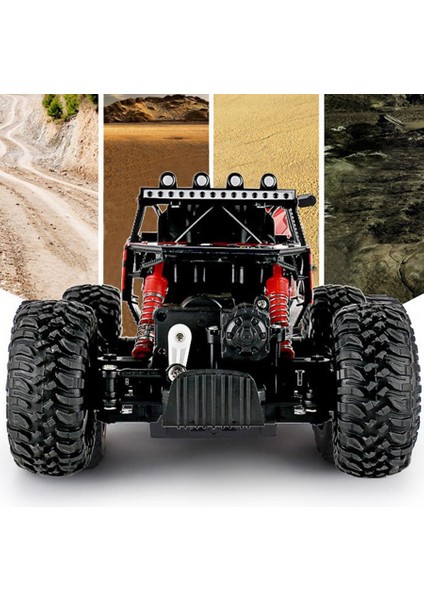Rc Kaya Tırmanışı Araba 4WD Oyuncaklar Radyoda Bir Makine 2.4g Uzaktan Kumandalı Off-Road Arabalar 1:18 Oyuncaklar-Mavi (Yurt Dışından) fırsatları