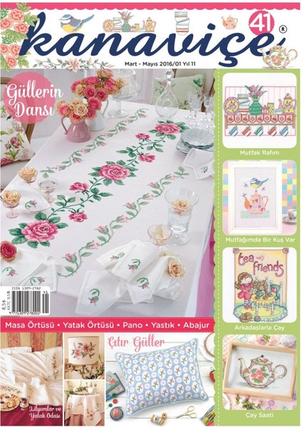 Nakış Elişi Hobi Dergisi 41. Sayı - 2016