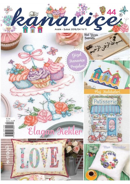 Nakış Elişi Hobi Dergisi 44. Sayı - 2016