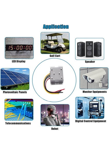 24V - 12V 15A 180W Dc Dönüştürücü Sabitleyici Adım Aşağı Trafo LED Güç Kaynağı Sabitleyici 12V Modülü Güç Kaynağı (Yurt Dışından)