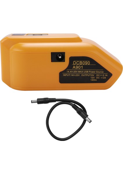 18V 20V Maksimum Lityum Pil Için DCB090 Pil Adaptörü (Yurt Dışından) fırsatları