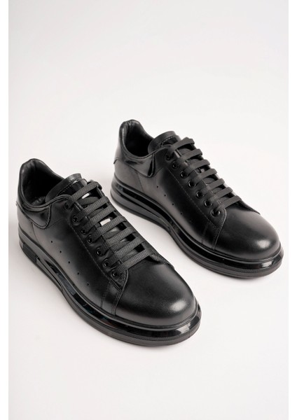 BA04471 Siyah H Erkek Deri Alx Jel Yüksek Taban Spor Ayakkabı - Siyah H Deri - 43 modelleri