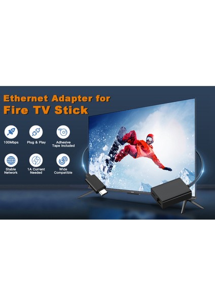 Mikro USB Ağ Kartı Ethernet Adaptörü 4K Stick Ethernet Anahtar Yönlendirici Için Mikro Usb'den 100M Ağ Kartına (Yurt Dışından)