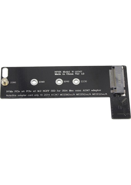 Yeni Nvme M2 SSD Dönüştürücü Kartı Uygulamak Için Mini 2014 A1347 Megen2 Megeq2 Adaptör Yükseltici Pcı Express Ngff 760 P 600 P Yükseltici Kart (Yurt Dışından)