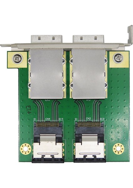 Çift Bağlantı Noktalı Mini Sas Dahili SFF-8087'DEN Harici Hd SFF-8088 SAS26P Pcı Sas Adaptör Kartına (Yurt Dışından)