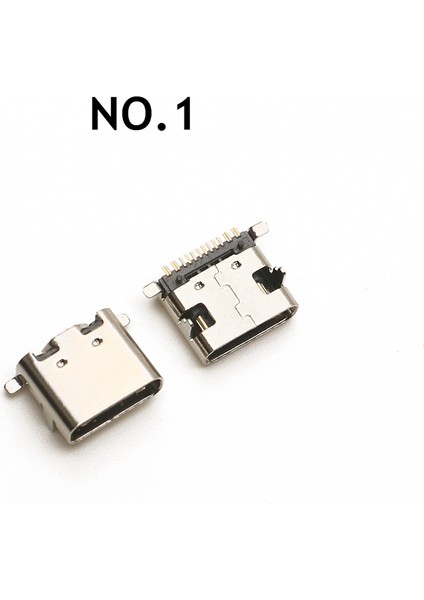 100 Adet/grup 10 Model Tip-C USB Şarj Dock Konnektörleri Mix 6pin ve 16PIN Telefon ve Dijital Ürün Tamir Takımları Için Kullanın (Yurt Dışından)