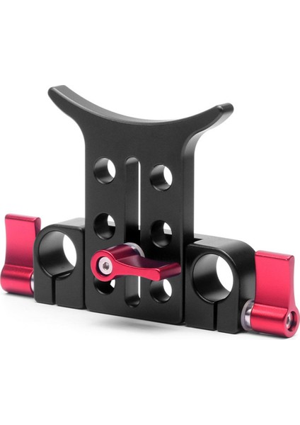 Alüminyum Alaşımlı 15 mm Telefoto Lens Braketi Adaptörü Uzatma Tüpü Klip 5d3 5d2 Slr Dslr Kamera, Kırmızı (Yurt Dışından) fırsatları